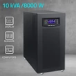 Kép 3/9 - Qoltec 3-fázisú UPS | 10kVA | 8kW | LCD | EPO | USB | On-line | Nagy frekvencia