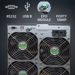 Kép 2/9 - Qoltec 3-fázisú 15kVA UPS LCD kijelzővel