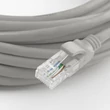Kép 5/8 - Qoltec 25m CAT6 UTP patchcord kábel szürke színben