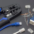 Kép 6/8 - Qoltec 25m CAT6 UTP patchcord kábel szürke színben