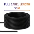 Kép 6/6 - Qoltec CAT6 UTP patchcord kábel 50 méter fekete színben