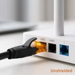Kép 2/8 - Qoltec UTP Patchcord kábel CAT6 10m fekete