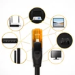 Kép 7/8 - Qoltec UTP Patchcord kábel CAT6 10m fekete