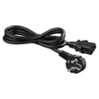Kép 6/7 - Qoltec tápkábel IEC C13 és SCHUKO dugóval, 2m