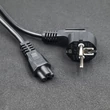 Kép 5/5 - Qoltec Tápkábel SCHUKO | IEC C5 | Lóhere | 3x1.0mm² | 1.5m