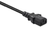Kép 4/4 - Qoltec Hosszabbító kábel UPS-hez | IEC C13/C14 | 3x1,0mm² | 1,5m