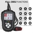 Kép 6/9 - Qoltec Digitális OBD2 EOBD diagnosztikai teszter ProLine