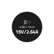 Kép 3/3 - Qoltec tápegység Acer Asus Fujitsu Sharp 50W 19V 2.64A
