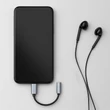Kép 5/5 - Qoltec Adapter USB-C | Jack 3,5mm | 10cm | Alumínium