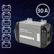 Kép 3/7 - Qoltec Smart Monolith 30A töltő 12V akkumulátorokhoz