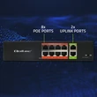 Kép 7/7 - Qoltec SWITCH Fast Ethernet PoE hálózati kapcsoló 8x RJ45