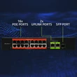 Kép 7/7 - Qoltec SWITCH Fast Ethernet PoE hálózati kapcsoló