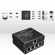 Kép 6/8 - Qoltec Ethernet elosztó mini SWITCH 1x4 RJ45 alumínium házban