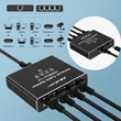 Kép 7/8 - Qoltec Ethernet elosztó mini SWITCH 1x4 RJ45 alumínium házban