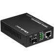 Kép 1/9 - Qoltec Kétirányú Ethernet SWITCH Média Konverter 1x RJ45 1x SFP| 1000Mbps | 5V