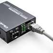Kép 9/9 - Qoltec Kétirányú Ethernet SWITCH Média Konverter 1x RJ45 1x SFP| 1000Mbps | 5V