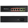 Kép 7/8 - Qoltec hálózati Ethernet PoE SWITCH 4x RJ45 porttal