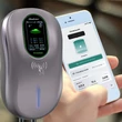 Kép 5/8 - Qoltec EV Töltőállomás 2 az 1-ben Type2 | 22kW | Wi-fi| LCD | RFID | 3 fázis | Wallbox | 5m