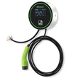 Kép 8/9 - Qoltec EV Töltőállomás 2 az 1-ben Type2 | 22kW | Wi-fi| LCD | RFID | 3 fázis | Wallbox | 5m