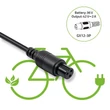 Kép 7/9 - Qoltec 36V elektromos kerékpár töltő GX12-3P csatlakozóval