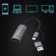 Kép 5/7 - Qoltec 4K kép rögzítő kártya USB-C és HDMI csatlakozóval