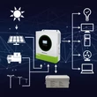 Kép 2/10 - Qoltec Hibrid Napelemes Inverter Off-Grid 3500W | 100A | 24V| MPPT | BMS | Wi-Fi opció | Szinusz | Teljesítménytényező 1.0