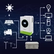 Kép 2/8 - Qoltec Hibrid Napelemes Inverter Off-Grid 6200W | 120A | 48V | MPPT | BMS | Wi-Fi opció | Szinusz | Teljesítménytényező 1.0