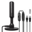 Kép 1/8 - Qoltec DVB-T2 TV antenna jelerősítővel és mágneses talppal