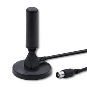 Qoltec DVB-T2 TV antenna fekete színben