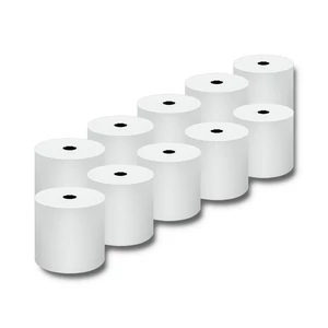 Qoltec hőpapír tekercs 80x80 mm fehér színben