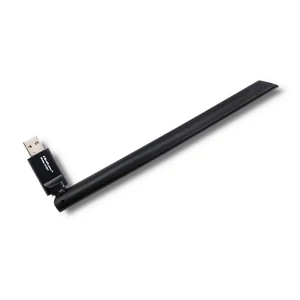 Qoltec vezeték nélküli WiFi USB adapter külső antennával