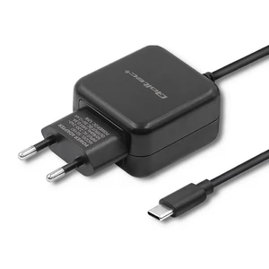 Qoltec 12W fekete USB-C töltő