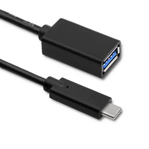 Qoltec USB 3.1 C férfi - USB 3.0 A női kábel 0,5m