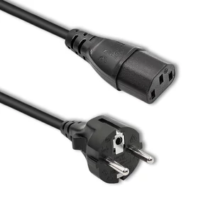 Qoltec IEC C13/SCHUKO tápkábel 1.8m