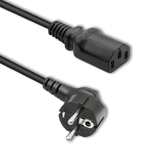 Qoltec Tápkábel IEC C13/SCHUKO | 3x0.75mm² | 1.5m Qoltec Tápkábel IEC C13/SCHUKO | 3x0.75mm² | 1.5m