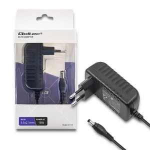 Qoltec 18W hálózati adapter 9V 2A 5.5*2.1 mm