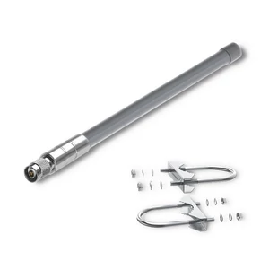 Qoltec 5.8 dBi kültéri LoRa antenna szürke színben