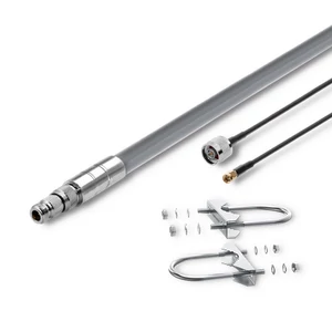 Qoltec LoRa antenna készlet 5.8 dBi tápkábellel