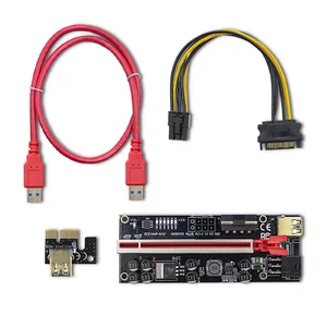 Qoltec Riser PCI-E 1x-16x USB 3.0 bányászati eszköz