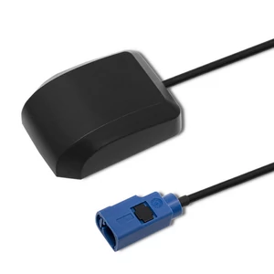 Qoltec 28dBi kültéri GPS antenna fekete színben