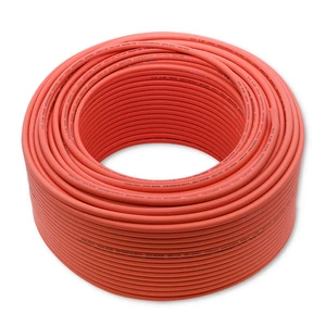 Qoltec 6mm² napelemes kábel 100m piros színben