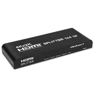 Qoltec Aktív HDMI Elosztó 4 x HDMI 4K x 2K