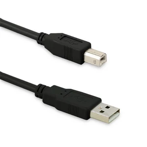 Qoltec USB 2.0 kábel A apa és B apa 0.5m