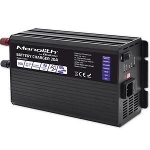 Qoltec Smart Monolith 20A töltő 24V akkumulátorokhoz