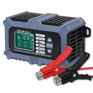 Qoltec Intelligens mikroprocesszoros töltő akkumulátor tesztelővel és javító funkcióval 12V | 6A | LCD | Akkumulátortöltő AGM LiFePO4 GEL akkumulátorokhoz Qoltec Intelligens mikroprocesszoros töltő akkumulátor tesztelővel és javító funkcióval 12V | 6A | LCD | Akkumulátortöltő AGM LiFePO4 GEL akkumulátorokhoz