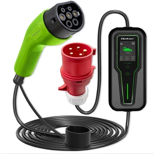 Qoltec mobil töltő EV-hez Type 2 csatlakozóval
