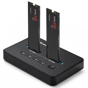 Qoltec M.2 NVMe SSD dokkoló állomás 16TB kapacitással