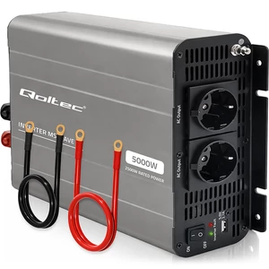 Qoltec MS Wave feszültségátalakító 12V-ról 230V-ra