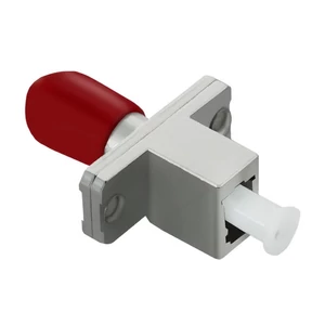 Qoltec optikai szálas hibrid adapter LC/UPC - ST/UPC