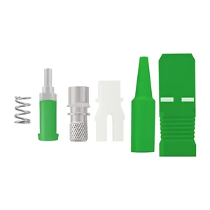 Qoltec Optikai szálcsatlakozó SC/APC | Egymódusú | 0,9mm